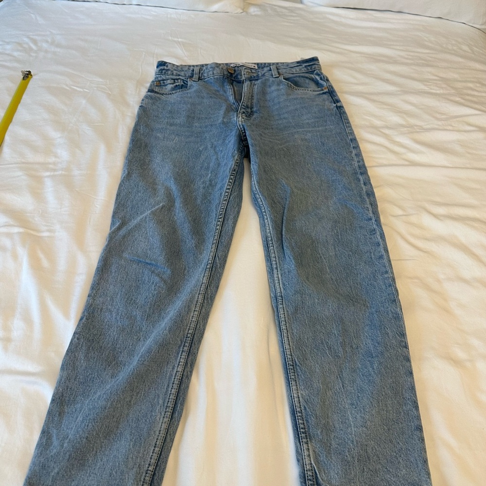 Zara Light Blue Denim Jeans